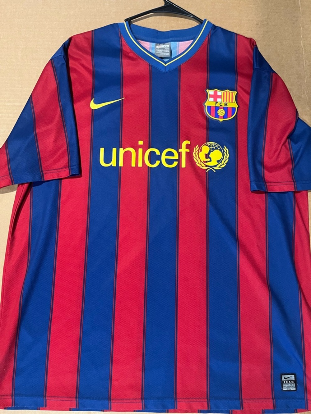 Nike FC Barcelona Home Jersey UNICEF